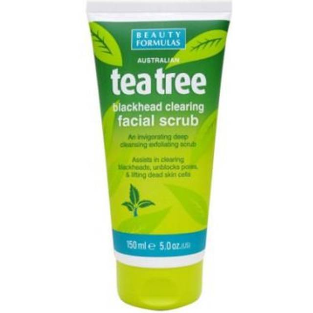 Billede af Beauty Formulas Tea Tree Blackhead Clearing Ansigtsscrub 150ml